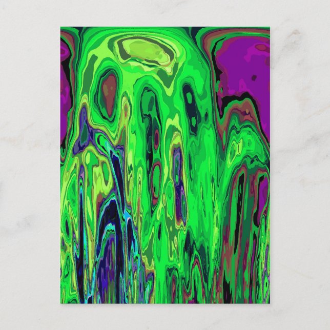Melting Ghost ~ Postcard / Invitation (Front)