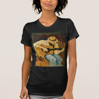 Melting Guitar Player T-Shirt