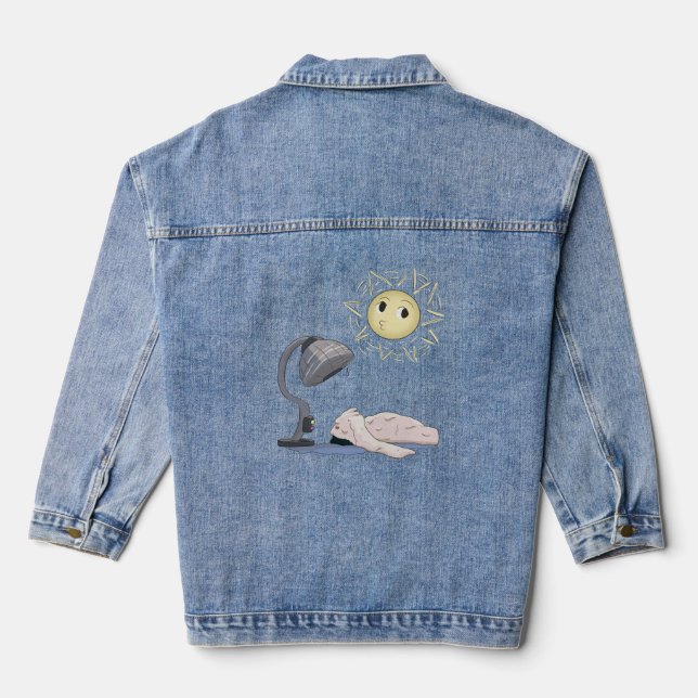 Melting Hac Denim Jacket (Back)