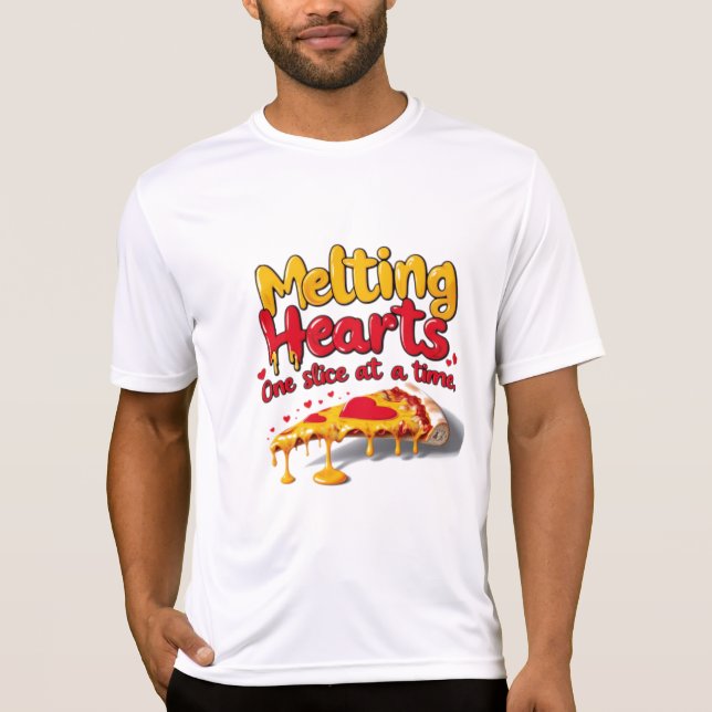 Melting Hearts, One Slice at a Time T-shirt (Front)