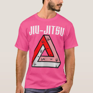Melting Jiu-Jitsu Gracie Triangle Bjj Mma Muay Tha T-Shirt