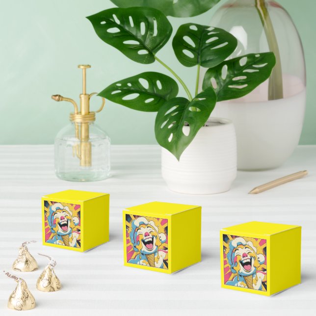 Melting Joy – Ice Cream Pop Art Explosion Favour Box (Multiple)