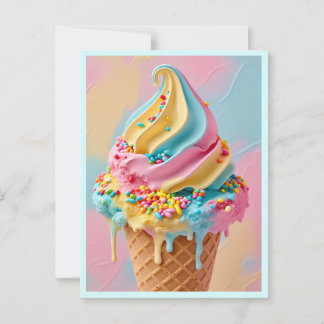 " MELTING MOMENTS " POSTCARD