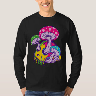 Melting Psychedelic Skull T-Shirt