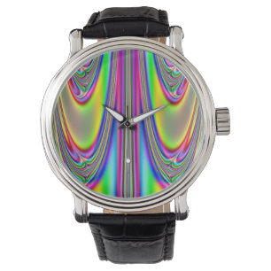 Melting Rainbow Fractal Watch