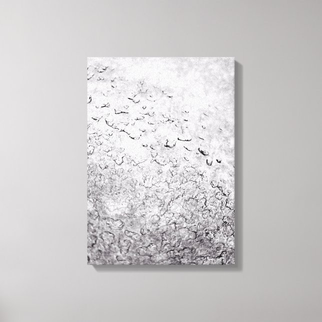 Melting Snow Canvas Print (Front)
