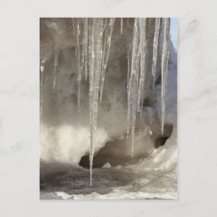 Melting Snow Postcard