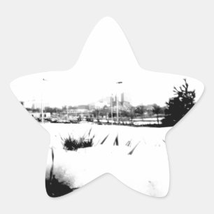 Melting Snow Star Sticker