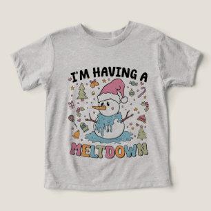 Melting Snowman Holiday Humour