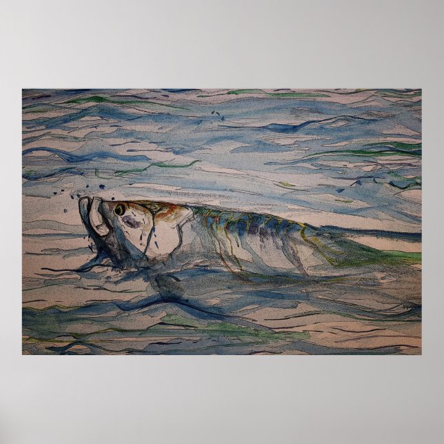 Melting Tarpon Poster (Front)