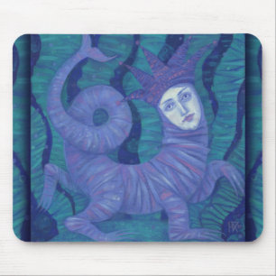 Melusine, Melusina, fantasy, surreal, water spirit Mouse Pad