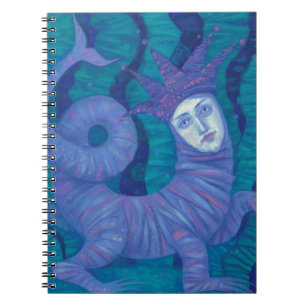 Melusine, Melusina, fantasy, surreal, water spirit Spiral Notebook