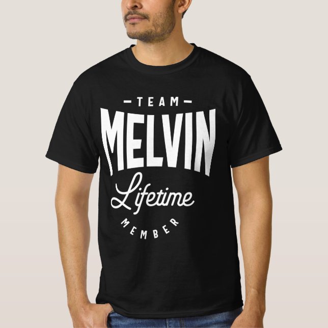 Melvin Personalised Name T-Shirt (Front)