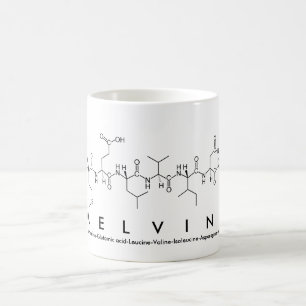 Melvina peptide name mug