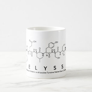 Melyssa peptide name mug