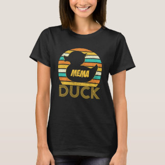 Mema Duck Rubber Duck Matching Family Cute T-Shirt