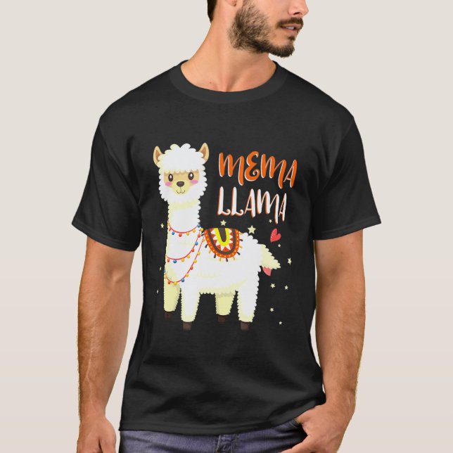 Mema Llama T-Shirt (Front)