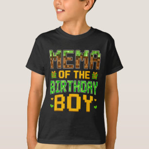 Mema Of The Birthday Boy Video Gamer Birthday Part T-Shirt