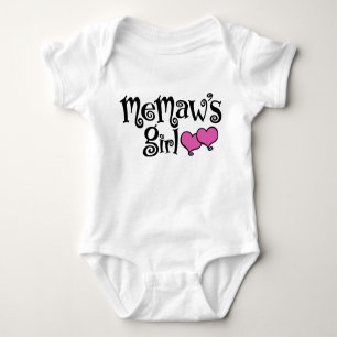 MeMaw’s Girl Baby Bodysuit