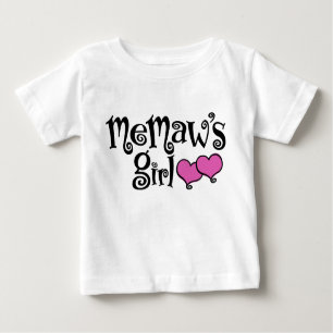 MeMaw’s Girl Baby T-Shirt