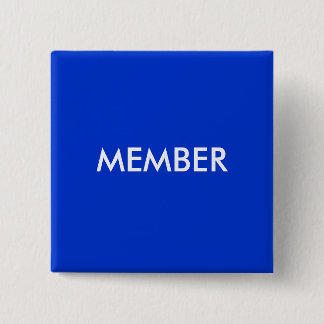 MEMBER 15 CM SQUARE BADGE