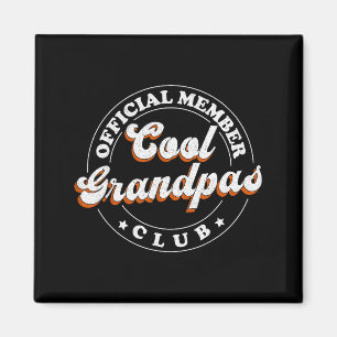Member Cool Grandpas Club For New Grandfather  Magnet