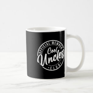 Member Cool Uncles Club Vintage Fathers Day Coffee Mug