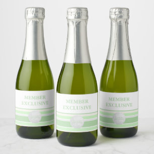 Member Exclusive Preppy Baby Shower Sparkling Wine Label