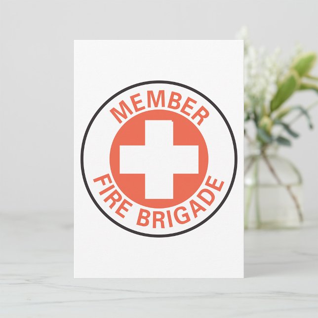 Member Fire Brigade Sign Invitation (Creator Uploaded)