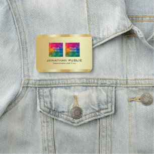 Member Photo And Business Logo Here Template Name Tag