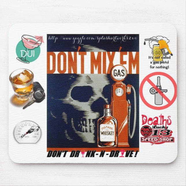 "Members are dying to get in" Mouse Pad (Front)