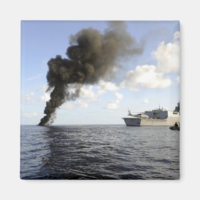 Members of the US Coast Guard Magnet (Front)