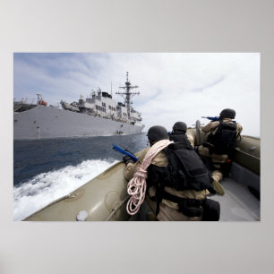 Members of the visit, board, search poster