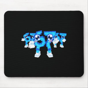 Meme 67 Six Seven 6 7 Steal A Brainrot - Los 67  Mouse Pad