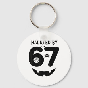Meme 6 7 Italian Brainrot Halloween Costume Haunte Key Ring