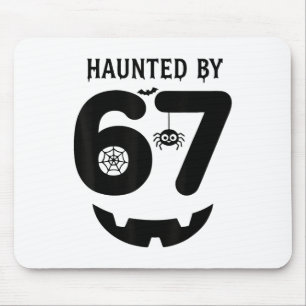 Meme 6 7 Italian Brainrot Halloween Costume Haunte Mouse Pad