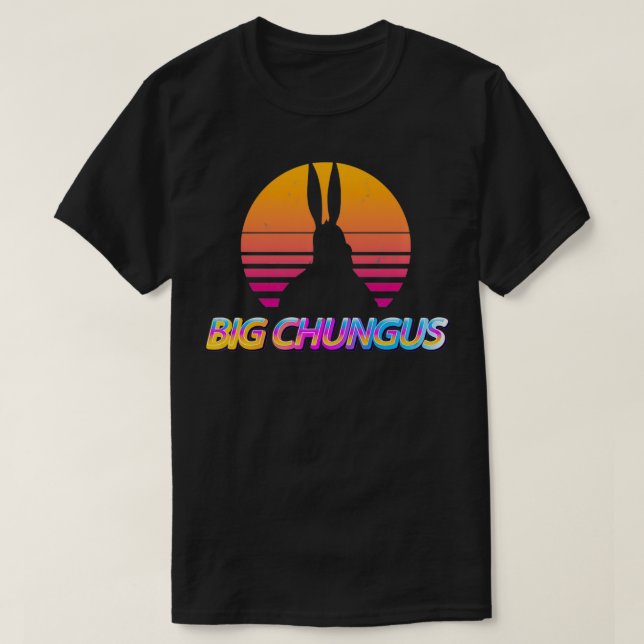 Meme Big Chungus  T-Shirt (Design Front)
