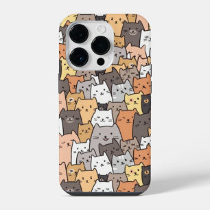 Meme cat iPhone 14 pro case