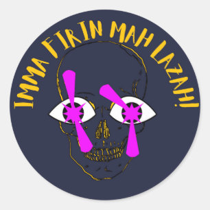 MEME CLASSIC ROUND STICKER