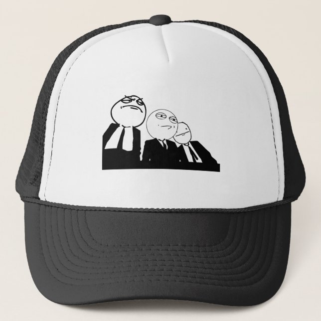 meme gang trucker hat (Front)