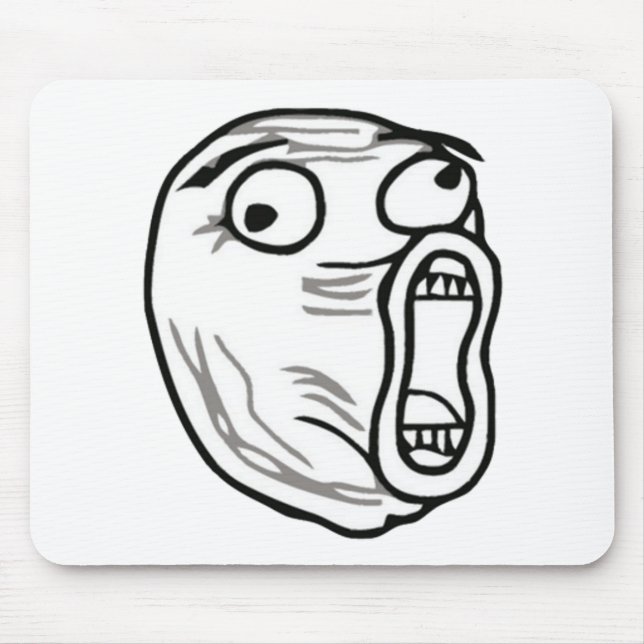 MEME LOL MOUSE PAD (Front)