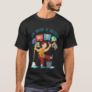 Meme Mastery of Adulthood Funny Sarcastic Meme Adu T-Shirt