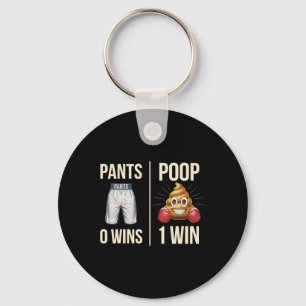 Meme Poop Toilet Humour Poop Funny Saying Pants 0  Key Ring