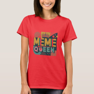 Meme Queen Retro T-Shirt