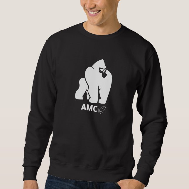 Meme Stock - Amc - To The Moon - Short Squeeze - G Sweatshirt (Front)