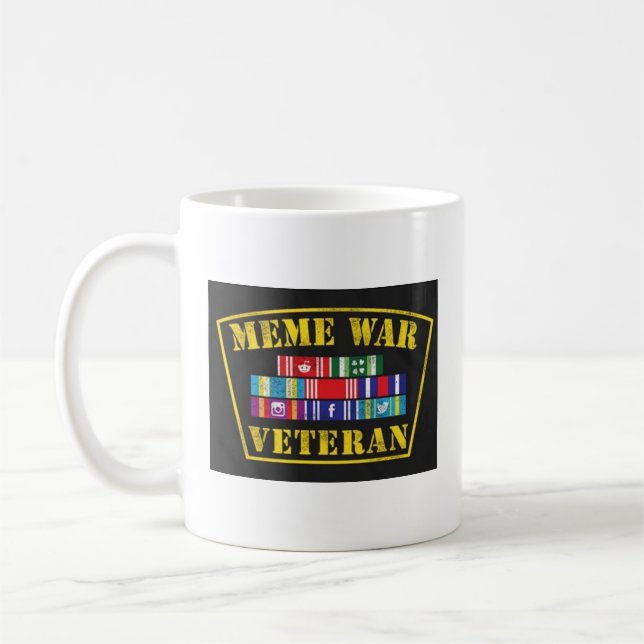 Meme War Vet Mug (Left)