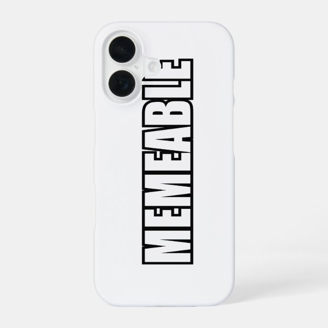 MEMEABLE iPhone 16 CASE (Back)