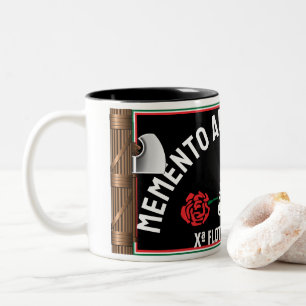 MEMENTO AUDERE SEMPER Two-Tone COFFEE MUG