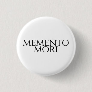Memento Mori 3 Cm Round Badge