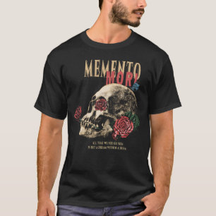 Memento Mori - Brutalist Streetwear Design T-Shirt